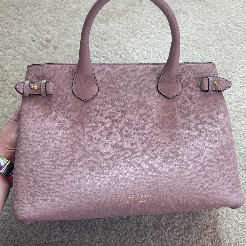 Burberry satchel with strap